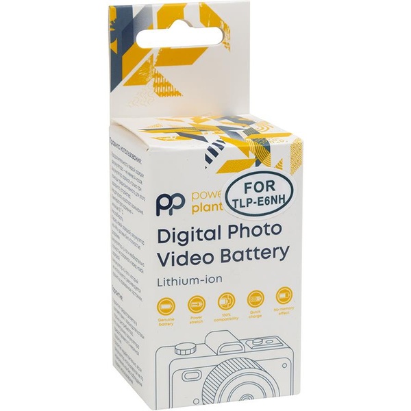 Акумулятор PowerPlant Canon TLP-E6NH 2250mAh з кабелем Type-C (CB970889) CB970889 фото