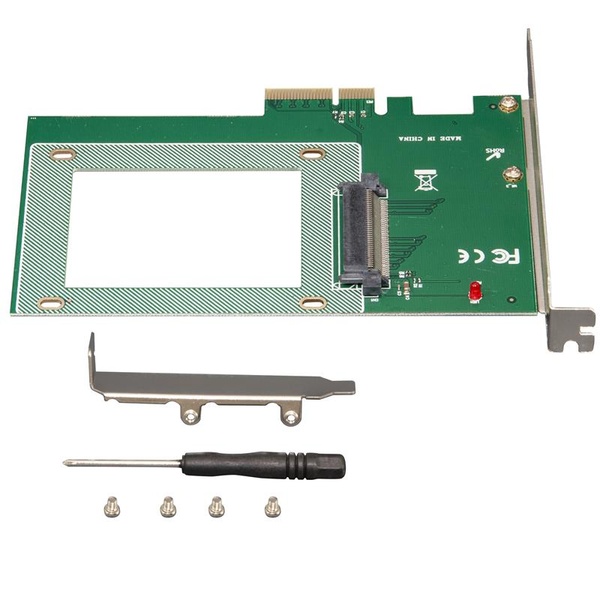 Контролер Frime SFF8639 (ECF-PCIEtoSSD005.LP) PCI-E-U.2 ECF-PCIEtoSSD005.LP фото