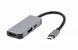 Док-станція Cablexpert USB-C 3-в-1 (A-CM-COMBO3-02) USB/HDMI/PD A-CM-COMBO3-02 фото 1
