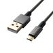 Кабель Grand-X USB-microUSB, 1м Black (MM-01) MM-01 фото 1