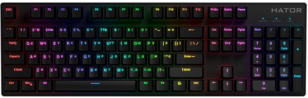 Клавіатура Hator Starfall RGB Green swich (HTK-598) HTK-598 фото