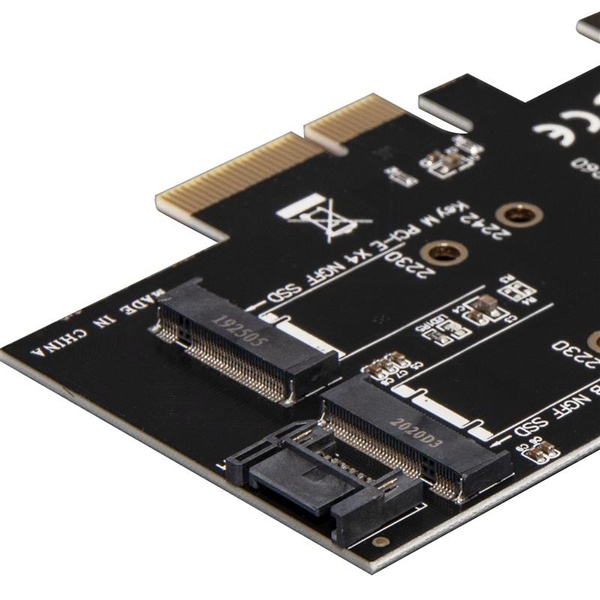 Контролер Frime (ECF-PCIEtoSSD001.LP) PCI-E-M.2 (B&M Key) NGFF ECF-PCIEtoSSD001.LP фото