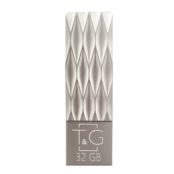 Флеш-накопичувач USB 32GB T&G 103 Metal Series Silver (TG103-32G) TG103-32G фото