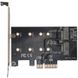 Контролер Frime (ECF-PCIEtoSSD001.LP) PCI-E-M.2 (B&M Key) NGFF ECF-PCIEtoSSD001.LP фото 1