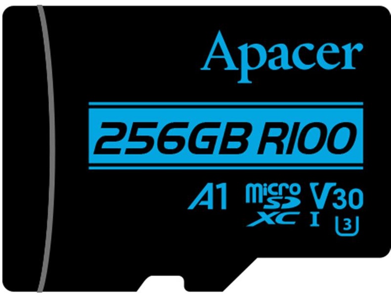 Карта пам`ятi MicroSDXC 256GB UHS-I/U3 Class 10 Apacer (AP256GMCSX10U7-R) + SD адаптер AP256GMCSX10U7-R фото