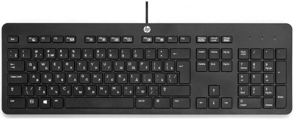Клавіатура HP USB Business Slim Keyboard Ru Black (803181-251) 803181-251 фото