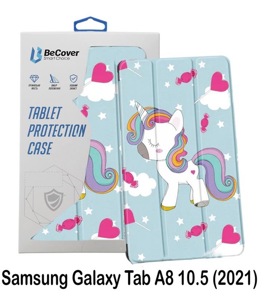 Чохол-книжка BeCover Smart для Samsung Galaxy Tab A8 SM-X200/SM-X205 Unicorn (707578) 707578 фото