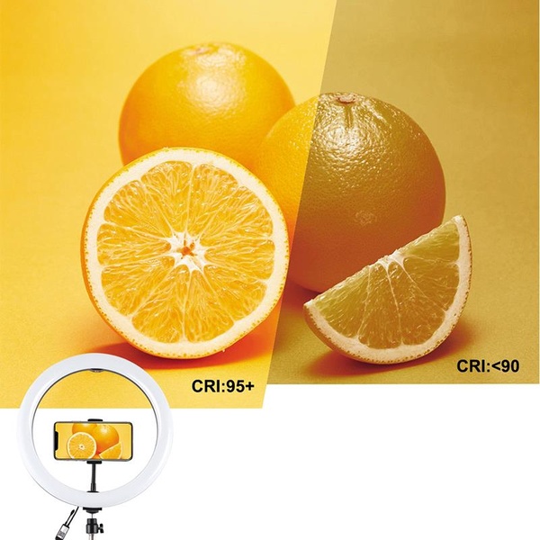Кільцева USB RGBW LED-лампа Puluz PKT3043 10" + штатив 1.1 м (PKT3043) PKT3043 фото