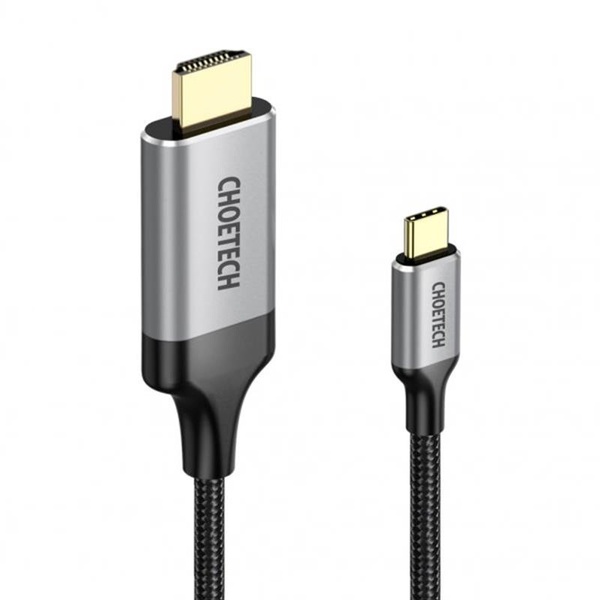 Кабель Choetech HDMI - USB Type-C (M/M), 1.8 м, Grey (CH0021-BK) CH0021-BK фото