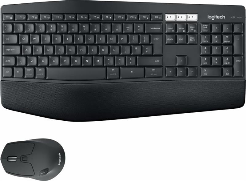 Комплект (клавіатура, мишка) бездротовий Logitech MK850 Black USB (920-008226) 920-008226 фото