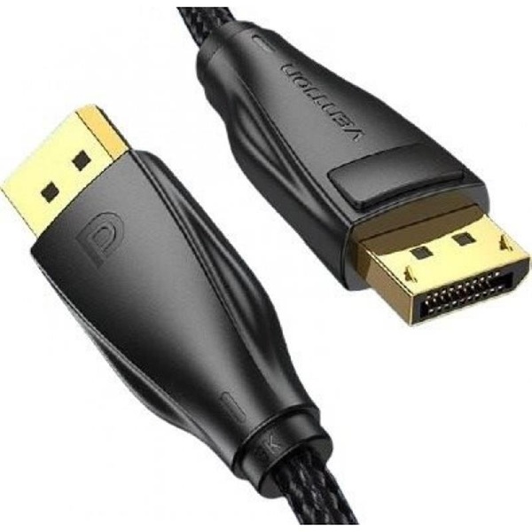 Кабель Vention DisplayPort - DisplayPort V1.4 (M/M), 3 м, Black (HCCBI) HCCBI фото