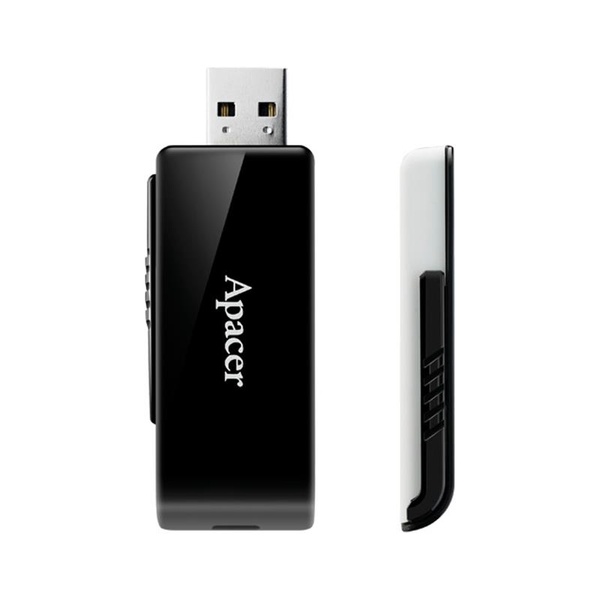 Флеш-накопичувач USB3.0 64GB Apacer AH350 Black (AP64GAH350B-1) AP64GAH350B-1 фото