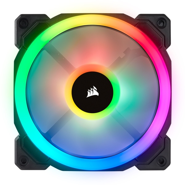Вентилятор Corsair LL120 RGB (CO-9050071-WW), 120x120x25мм, 4-pin, чорний CO-9050071-WW фото