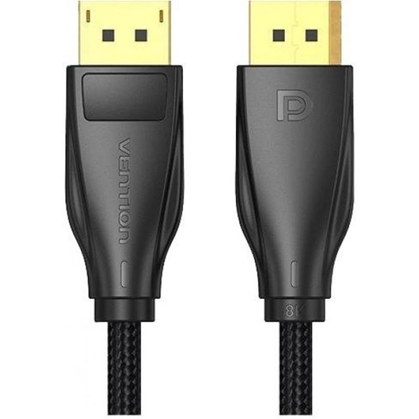 Кабель Vention DisplayPort - DisplayPort V1.4 (M/M), 3 м, Black (HCCBI) HCCBI фото