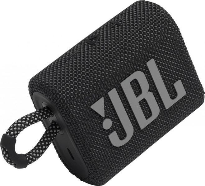 Акустична система JBL GO 3 Black (JBLGO3BLK) JBLGO3BLK фото