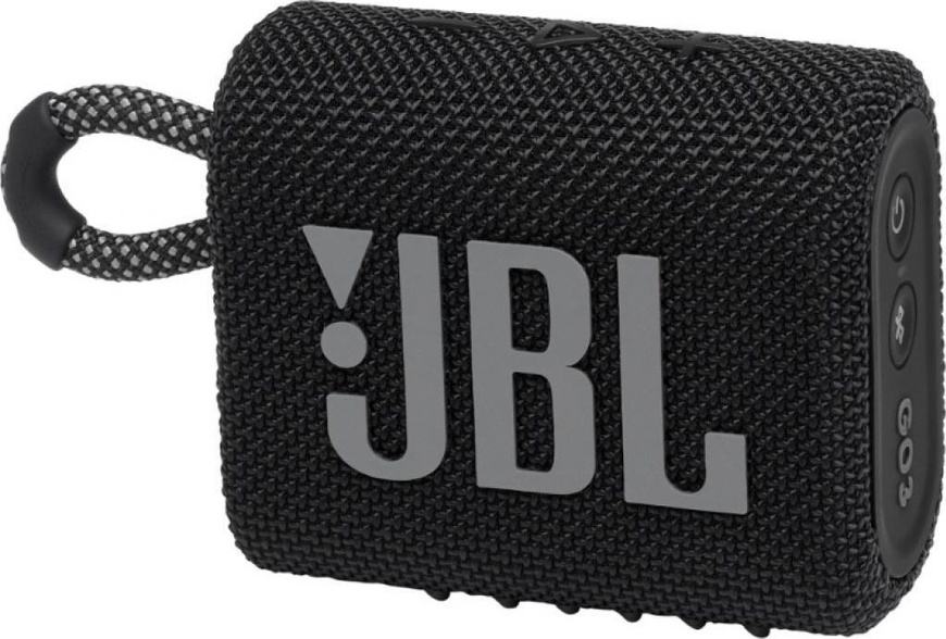 Акустична система JBL GO 3 Black (JBLGO3BLK) JBLGO3BLK фото