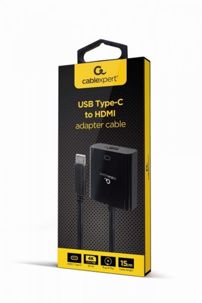 Адаптер Cablexpert (A-CM-HDMIF-03) USB-C - HDMI A-CM-HDMIF-03 фото