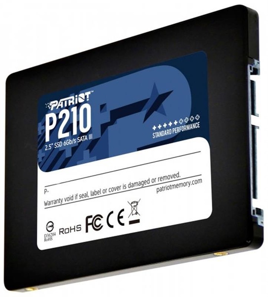 Накопичувач SSD 512GB Patriot P210 2.5" SATAIII TLC (P210S512G25) P210S512G25 фото