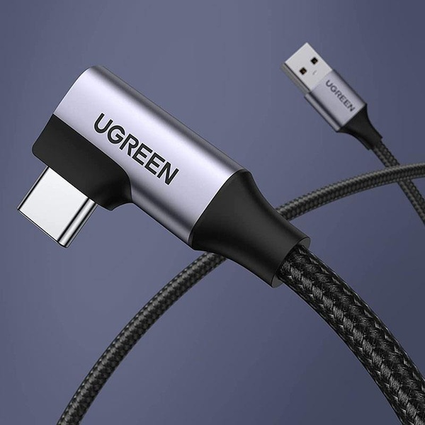 Кабель Ugreen US385 USB - USB-C, 1м, Black (20299) 20299 фото