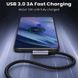 Кабель Ugreen US385 USB - USB-C, 1м, Black (20299) 20299 фото 5