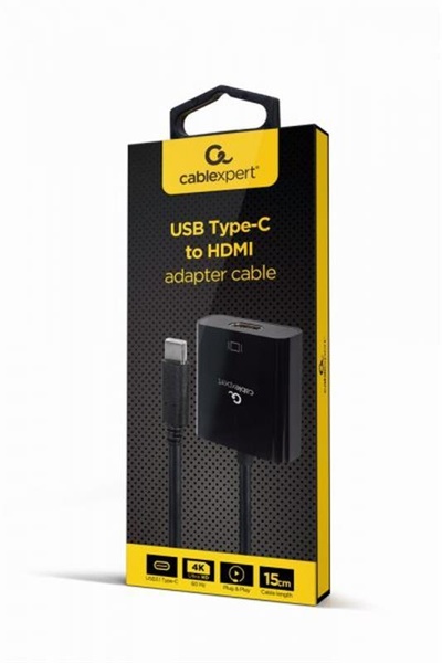 Адаптер Cablexpert (A-CM-HDMIF-04) USB-C - HDMI A-CM-HDMIF-04 фото