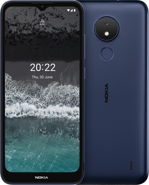 Смартфон Nokia C21 2/32GB Dual Sim Blue Nokia C21 2/32GB Blue фото