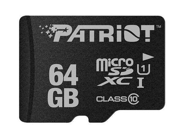 Карта пам`яті MicroSDXC 64GB UHS-I Class 10 Patriot LX (PSF64GMDC10) PSF64GMDC10 фото