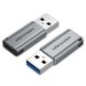 Адаптер Vention USB 3.0 AM - USB Type-C AF Gray (CDPH0) CDPH0 фото 2