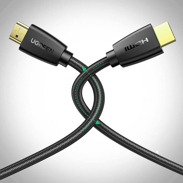 Кабель Ugreen HD118 HDMI - HDMI, 3 м, Black (40411) 40411 фото