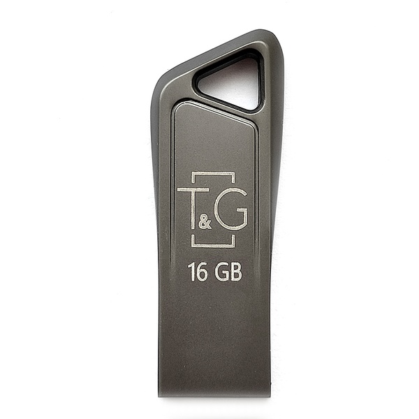 Флеш-накопичувач USB 16GB T&G 114 Metal Series (TG114-16G) TG114-16G фото