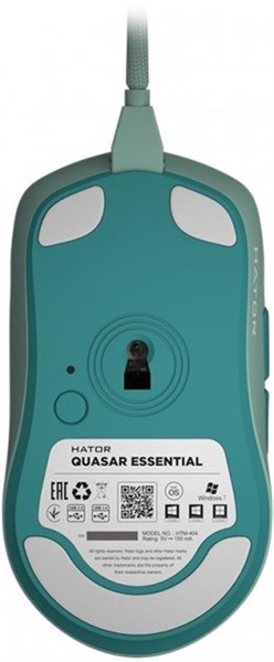 Мишка Hator Quasar Essential Mint (HTM-404) USB HTM-404 фото
