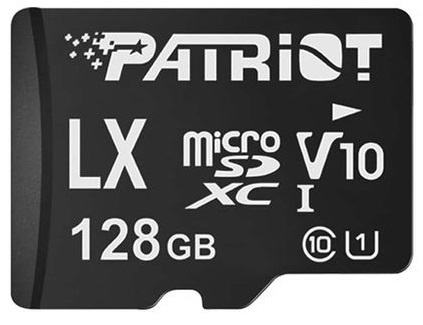 Карта пам`яті MicroSDXC 128GB UHS-I Class 10 Patriot LX (PSF128GMDC10) PSF128GMDC10 фото