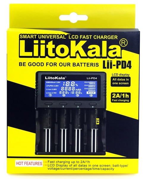 Зарядний пристрій Liitokala Lii-PD4 Lii-PD4 фото