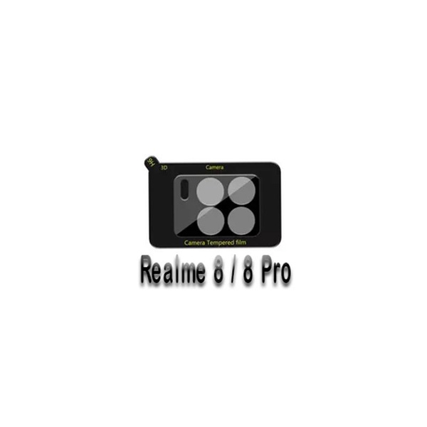 Захисне скло BeCover для камери Realme 8/8 Pro Black (707354) 707354 фото