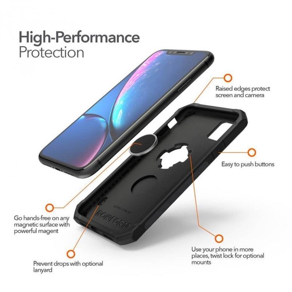 Чохол-накладка Rokform Rugged для Apple iPhone 11 Pro Max Gun Metal (306843P) 306843P фото