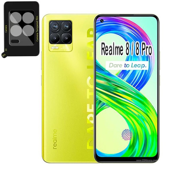 Захисне скло BeCover для камери Realme 8/8 Pro Black (707354) 707354 фото