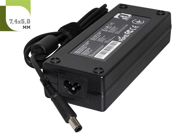 Блок живлення 1StCharger для ноутбука HP 19V 135W 7.1A 7.4х5.0мм (AC1STHP135WC2) AC1STHP135WC2 фото