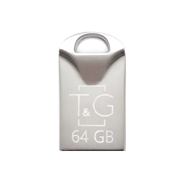 Флеш-накопичувач USB 64GB T&G 106 Metal Series Silver (TG106-64G) TG106-64G фото
