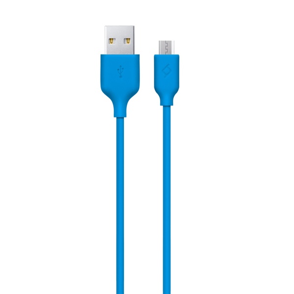 Кабель Ttec (2DK7530M) USB - мicroUSB 1.2м, Blue 2DK7530M фото
