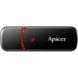 Флеш-накопичувач USB 64GB Apacer AH333 Black (AP64GAH333B-1) AP64GAH333B-1 фото 1