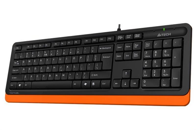 Клавіатура A4Tech FK10 Ukr Orange FK10 (Orange) фото