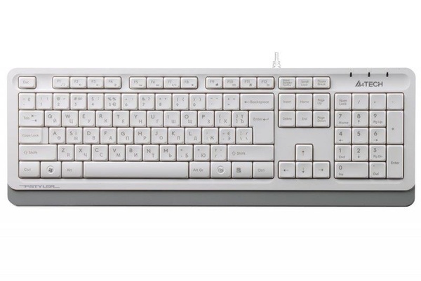 Клавіатура A4Tech FK10 Ukr White FK10 (White) фото