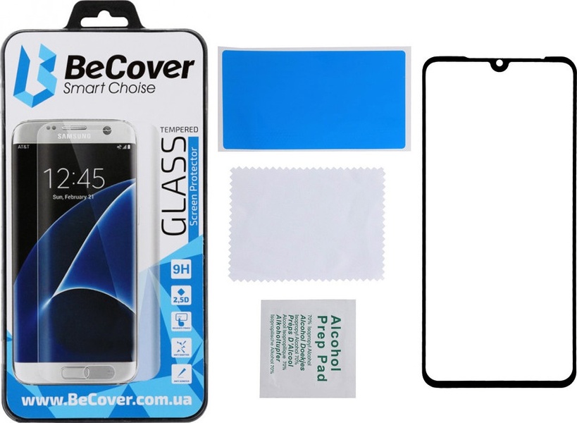 Захисне скло BeCover для Xiaomi Redmi 8A Black (704160) 704160 фото