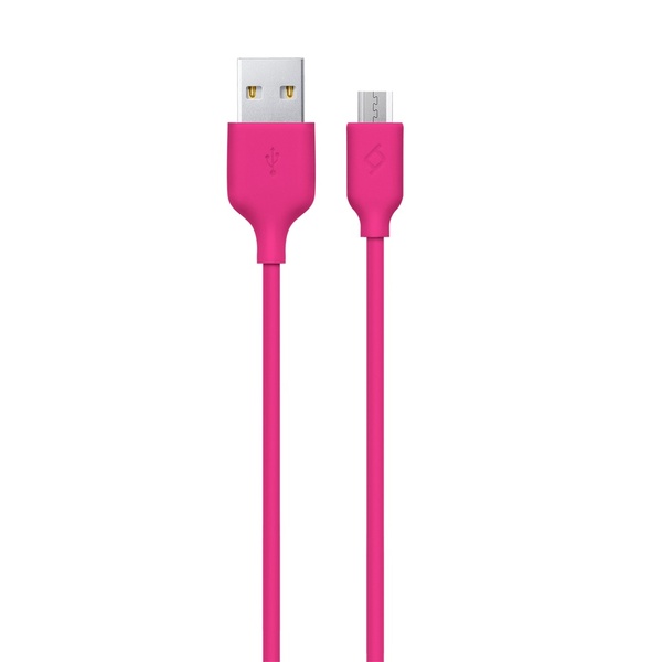 Кабель Ttec (2DK7530P) USB - мicroUSB 1.2м, Pink 2DK7530P фото