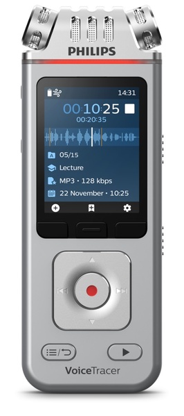 Диктофон Philips DVT4110 8GB Silver DVT4110 фото