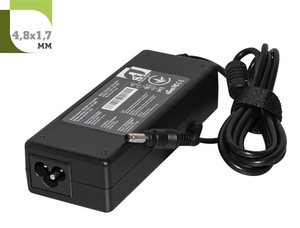 Блок живлення 1StCharger для ноутбука HP 18.5V 90W 4.9A 4.8х1.7мм (AC1STHP90WA1) AC1STHP90WA1 фото