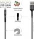 Кабель Intaleo CB0 USB-microUSB 1.2м Black/Grey (1283126495649) 1283126495649 фото 3