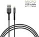 Кабель Intaleo CB0 USB-microUSB 1.2м Black/Grey (1283126495649) 1283126495649 фото 2