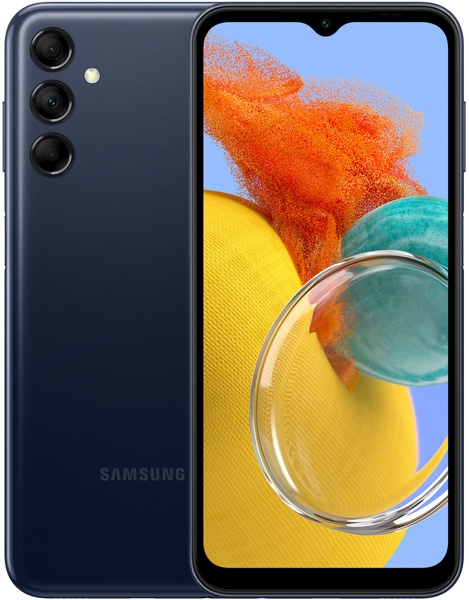 Смартфон Samsung Galaxy M14 SM-M146 4/64GB Dual Sim Dark Blue (SM-M146BDBUSEK) SM-M146BDBUSEK фото