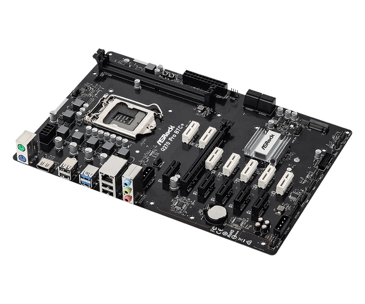 Материнська плата ASRock Q270 PRO BTC+ Socket 1151 Q270 PRO BTC+ фото